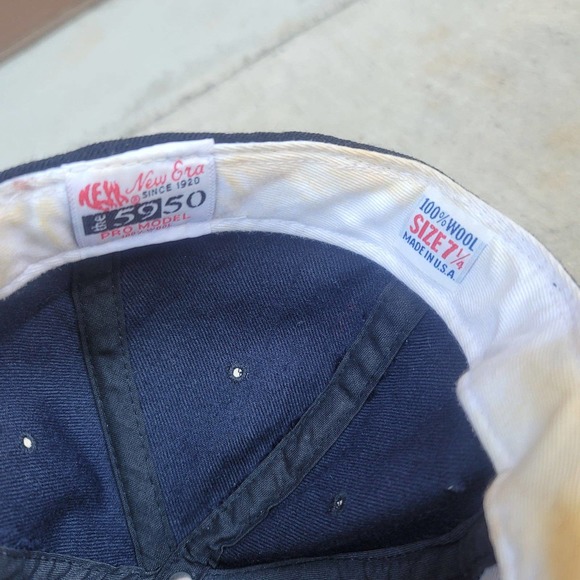 New Era Pro Model 100% Wool Seattle Mariners Fitted Hat - Picture 6 of 7